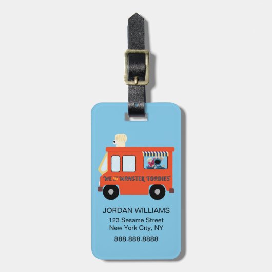 ウィザ・ア・モンスター・グルメ ラゲッジタグ (正面縦)