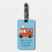 ウィザ・ア・モンスター・グルメ ラゲッジタグ (裏面縦)