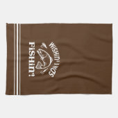 ウィシおもしろいンはフィッシュイン キッチンタオル (横)