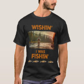 ウィシンは魚釣り Tシャツ (正面)