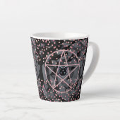 ウィジーウィッチ魔法ウィッチコズミックキャット星形五角形マジック カフェラテマグ (右アングル)