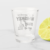 ウィスおもしろいキー・ワードアートの飲酒 ショットグラス (裏面)