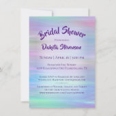 ウィスお洒落 | Holo Fairy グラデーション Rainbow Shower 招待状 (正面)