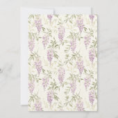 ウィスエレガントテリア新婦結婚ズ 招待状 (裏面)