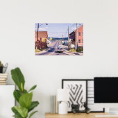 ウィスカセットとブリッジ1960s ポスター (ホームオフィス)