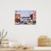 ウィスカセットとブリッジ1960s ポスター (キッチン)