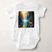 ウィスカーお洒落ファミリーベビーボディスーツ ベビーボディスーツ (裏面)