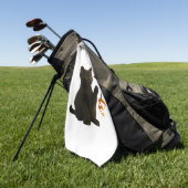 ウィスカーヘックス&ランタンクラシックグローTシャツ ゴルフタオル (グリーン)