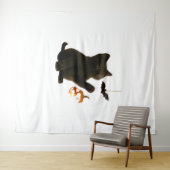 ウィスカーヘックス&ランタンクラシックグローTシャツ タペストリー (インサイチュ(横))