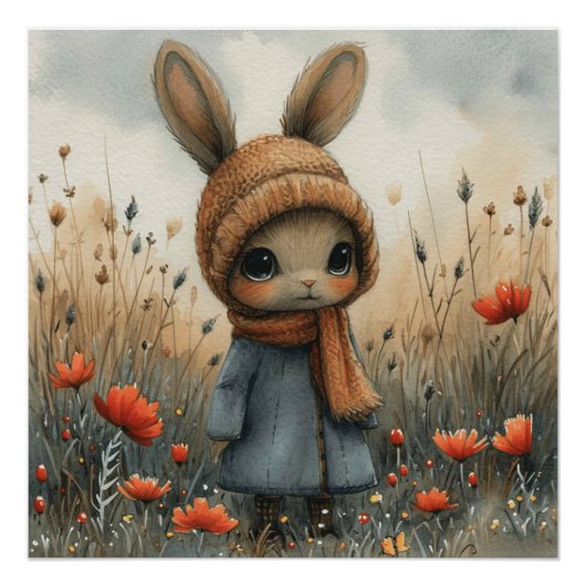 ウィスカーワルツ: ちょっとした空想のバニー ポスター (正面)