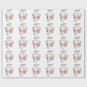 ウィスカーワンダーランドプリンセス1st誕生日 ラッピングペーパー (フラット)