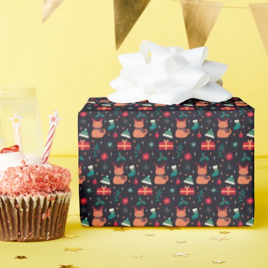 ウィスカーワンダーランド ラッピングペーパー (誕生日パーティー)