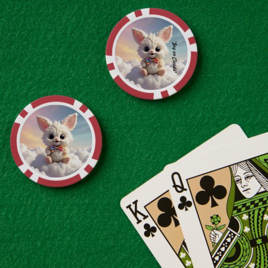 「ウィスカー疑問に思ク」 ポーカーチップ (ポーカーテーブル (ダブル))