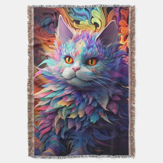 ウィスカ疑問に思ー スローブランケット (正面縦)