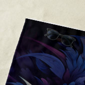 ウィスカ疑問に思ー ビーチタオル (インサイチュ)