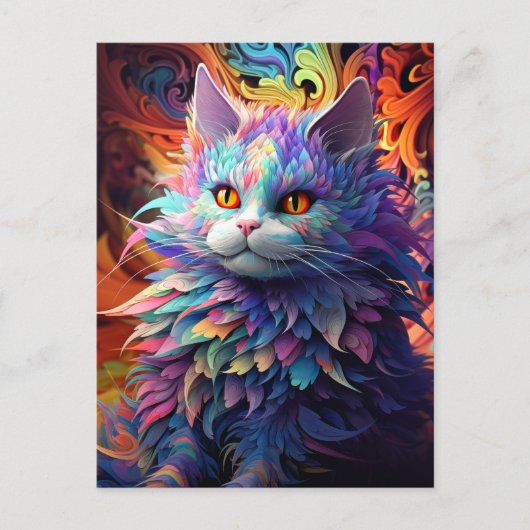 ウィスカ疑問に思ー ポストカード (正面)