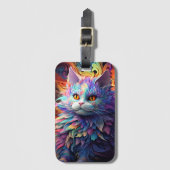 ウィスカ疑問に思ー ラゲッジタグ (正面縦)