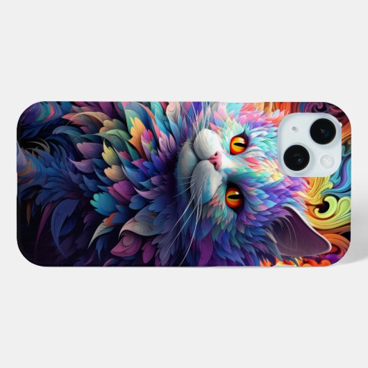 ウィスカ疑問に思ー Case-Mate iPhoneケース (裏面 (横))