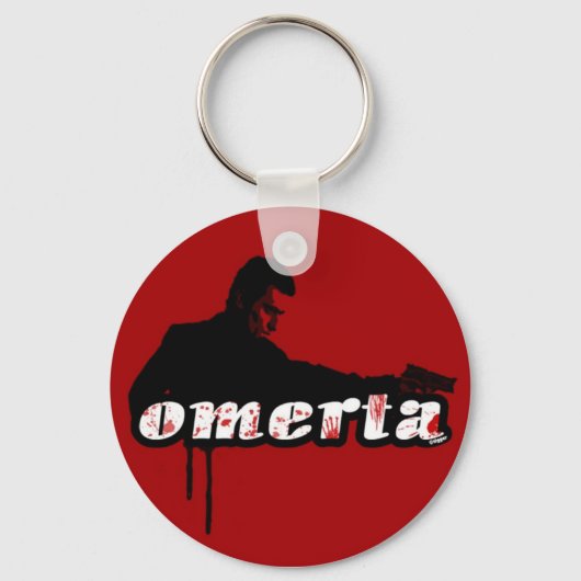 ウィスガイの鍵のためのOmerta Keychain キーホルダー (正面)
