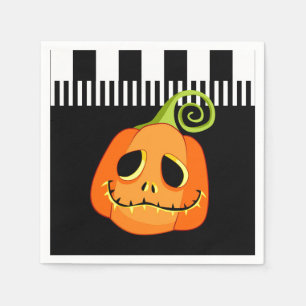 ウィスキカルなカボチャのハロウィンコスチュームパーティー スタンダードカクテルナプキン