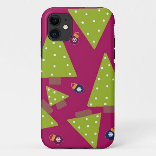 ウィスキカルなクリスマスツリー Case-Mate iPhoneケース (裏面)