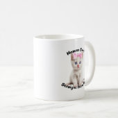 ウィスキカルな猫 コーヒーマグカップ (正面右)
