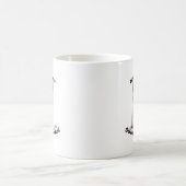ウィスキカルな猫 コーヒーマグカップ (中央)