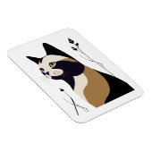 ウィスキカルな猫 マグネット (右側)