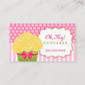 ウィスキカルカップケーキベーカリー 名刺 (正面)