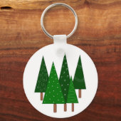 ウィスキカルコーンのクリスマスツリー キーホルダー (正面)