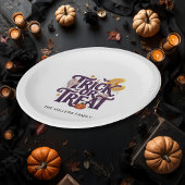 ウィスキカルゴーストハロウィン ペーパープレート