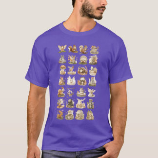 ウィスキカル・ウッドランド・アニマル・コレクション ビンテージ Tシャツ