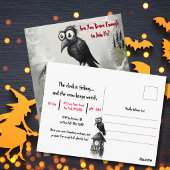 ウィスキカル ゴシッククロウ 楽しい ハロウィン ポストカード