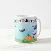ウィスキカル・ノーム・ハロウィン コーヒーマグカップ (正面右)