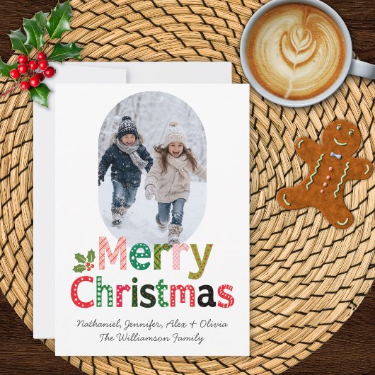 ウィスキカル メリークリスマス オリジナル 写真カード 招待状