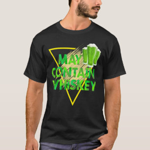 ウィスキーおもしろいアイリッシュビールSt. Patrick Sが入っている可能性 Tシャツ