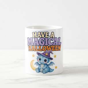 ウィスキーな月と魔女のドラゴンハロウィンコーヒー コーヒーマグカップ