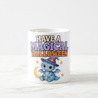 ウィスキーな月と魔女のドラゴンハロウィンコーヒー コーヒーマグカップ