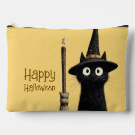 ウィスキーな黒猫 ハッピーハロウィン アクセサリーポーチ