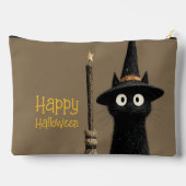 ウィスキーな黒猫 ハッピーハロウィン アクセサリーポーチ (裏面)