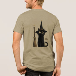 ウィスキーな黒猫 ハッピー ハロウィン トライブレンドTシャツ