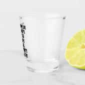 ウィスキーのショットおもしろい引用文 ショットグラス (右)