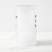 ウィスキーのタンゴはフォックストロットを踊ります! フロストグラスビールジョッキ (中央)