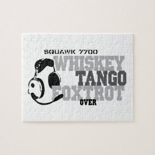 ウィスキーのタンゴはユーモア-航空フォックストロットを踊ります ジグソーパズル