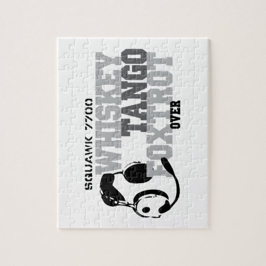 ウィスキーのタンゴはユーモア-航空フォックストロットを踊ります ジグソーパズル (縦)