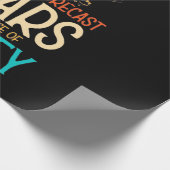 ウィスキーのチャンスと週末の葉巻 ラッピングペーパー (角)