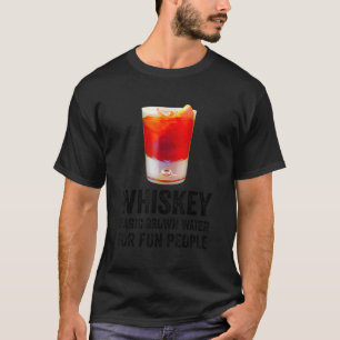 ウィスキーの定義 楽しい人のための魔法の茶色の水 Tシャツ