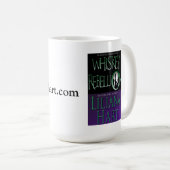 ウィスキーの暴動のコーヒー・マグ-リリアナの雄鹿 コーヒーマグカップ (正面右)