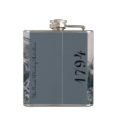 ウィスキーの暴動 フラスク (裏面)