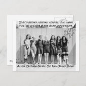 ウィスキーは古いNJの海岸で楽しめる ポストカード (正面/裏面)